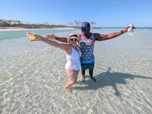 Engagements &amp; Sunset Cruise with Friendly!